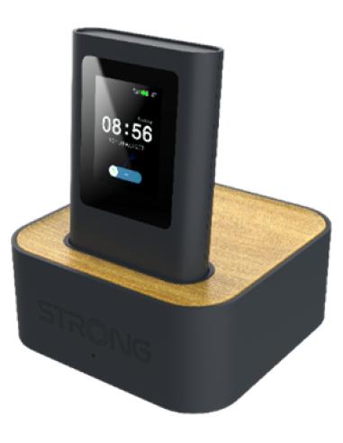 Strong HI-PHI 6 sistema Wi-Fi Mesh (Wi-Fi en malla) Doble banda (2,4 GHz / 5 GHz) Wi-Fi 6 (802.11ax) Negro 2 5G Interno