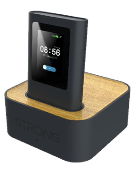 Strong HI-PHI 6 sistema Wi-Fi Mesh (Wi-Fi en malla) Doble banda (2,4 GHz / 5 GHz) Wi-Fi 6 (802.11ax) Negro 2 5G Interno