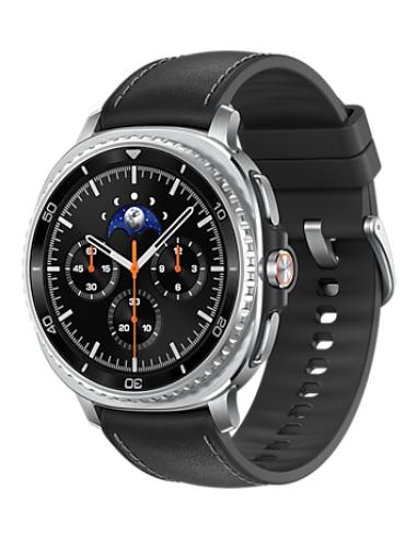 Samsung Galaxy Watch 8 Classic 3,3 cm (1.3") AMOLED 46 mm Digital 438 x 438 Pixeles Pantalla táctil 4G Plata Wifi GPS (satélite)