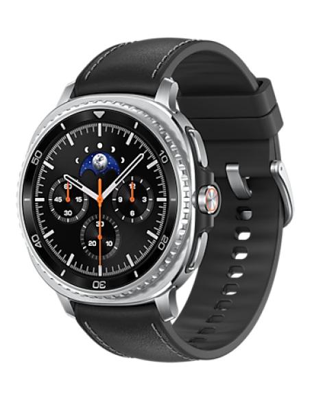 Samsung Galaxy Watch 8 Classic 3,3 cm (1.3") AMOLED 46 mm Digital 438 x 438 Pixeles Pantalla táctil 4G Plata Wifi GPS (satélite)