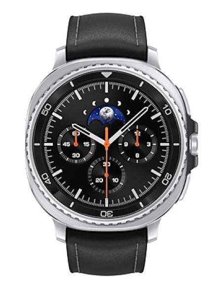 Samsung Galaxy Watch 8 Classic 3,3 cm (1.3") AMOLED 46 mm Digital 438 x 438 Pixeles Pantalla táctil 4G Plata Wifi GPS (satélite)