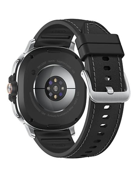 Samsung Galaxy Watch 8 Classic 3,3 cm (1.3") AMOLED 46 mm Digital 438 x 438 Pixeles Pantalla táctil 4G Plata Wifi GPS (satélite)