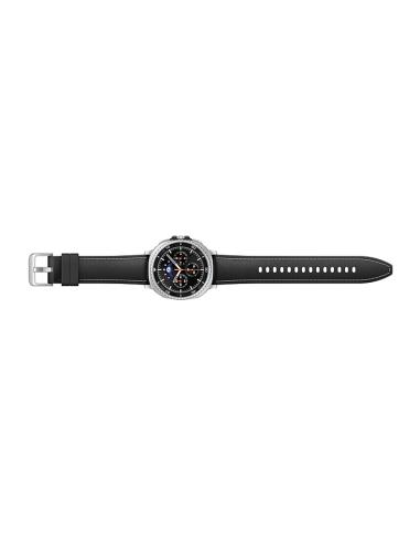 Samsung Galaxy Watch 8 Classic 3,3 cm (1.3") AMOLED 46 mm Digital 438 x 438 Pixeles Pantalla táctil 4G Plata Wifi GPS (satélite)