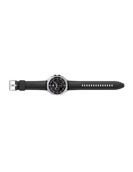 Samsung Galaxy Watch 8 Classic 3,3 cm (1.3") AMOLED 46 mm Digital 438 x 438 Pixeles Pantalla táctil 4G Plata Wifi GPS (satélite)