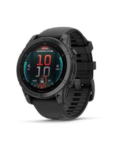 Garmin Fenix E 3,3 cm (1.3") AMOLED 47 mm Digital 416 x 416 Pixeles Pantalla táctil Negro Wifi GPS (satélite)