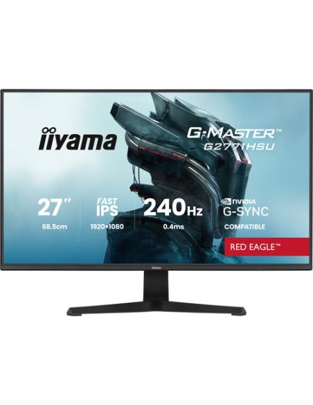 iiyama G-MASTER G2771HSU-B1 pantalla para PC 68,6 cm (27") 1920 x 1080 Pixeles Full HD Negro