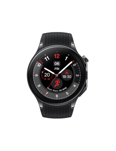 OnePlus Watch 2 3,63 cm (1.43") AMOLED 47 mm Digital 466 x 466 Pixeles Pantalla táctil Negro Wifi GPS (satélite)