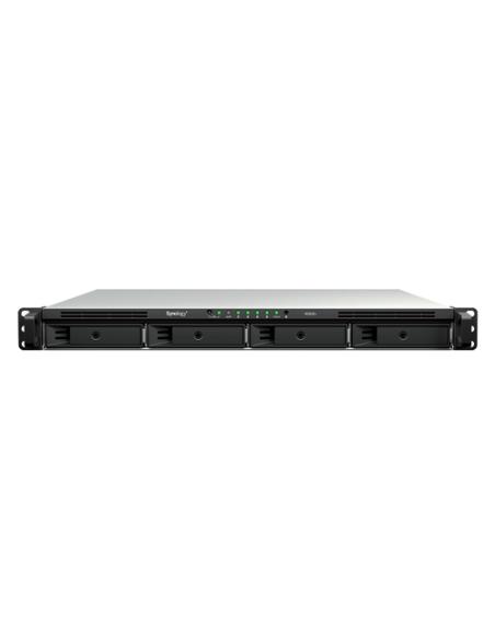 Synology RackStation RS826+ servidor de almacenamiento NAS Bastidor (1U) AMD Ryzen V1500B 4 GB DDR4 0 TB DiskStation Manager Neg