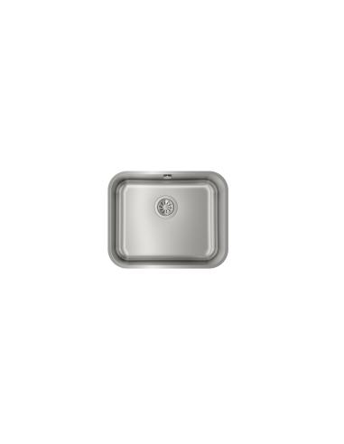 Teka BE 50.40 MAX Fregadero encastrado bajo encimera Rectangular Acero inoxidable