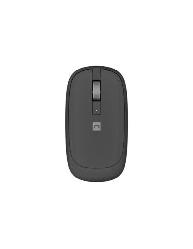 NATEC Lark ratón Oficina Ambidextro RF Wireless + Bluetooth Óptico 4000 DPI