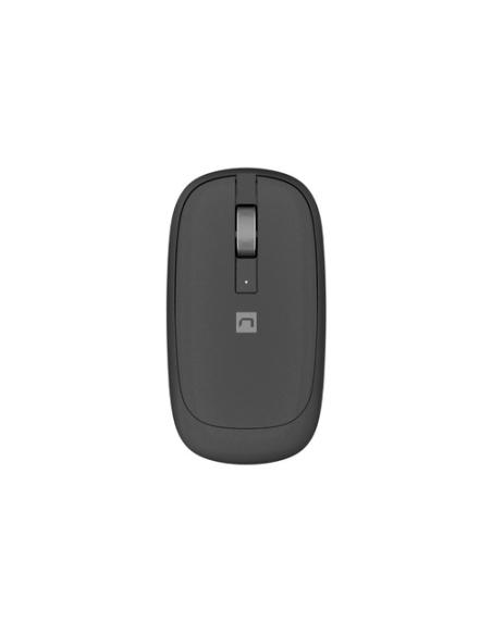 NATEC Lark ratón Oficina Ambidextro RF Wireless + Bluetooth Óptico 4000 DPI