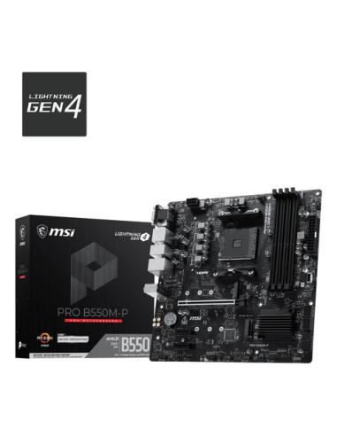 MSI PRO B550M-P placa base AMD B550 Zócalo AM4 ATX