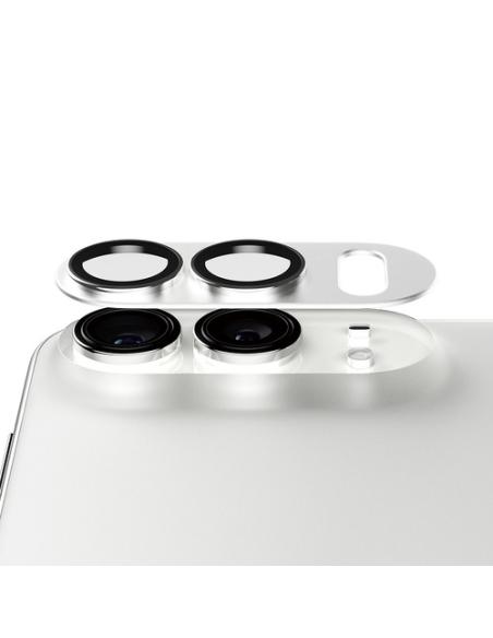 PanzerGlass ® Fender Camera Lens Protector Silver iPhone Duo Protector de pantalla Apple 1 pieza(s)