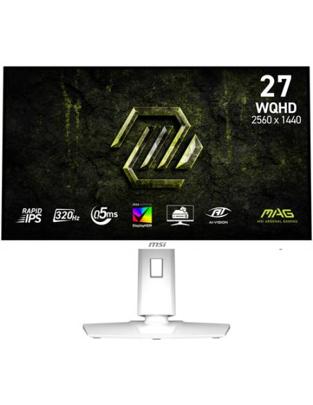 MSI MAG 274QRFW X32 pantalla para PC 68,6 cm (27") 2560 x 1440 Pixeles Wide Quad HD LCD Blanco