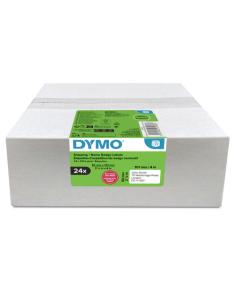 DYMO LW etiquetas de envío/tarjetas de identificación grandes y auténticas | 54 mm × 101 mm | 24 rollos de 220 etiquetas autoadh
