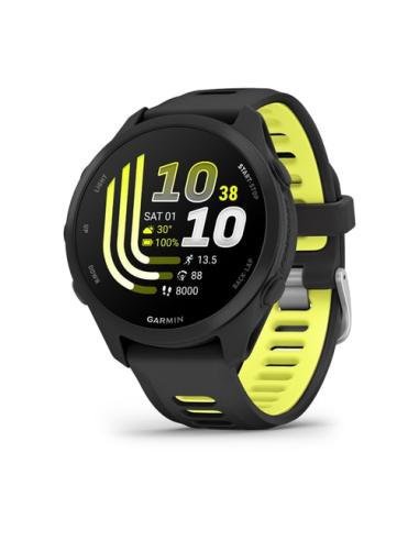 Garmin Forerunner 170 3,05 cm (1.2") AMOLED 30 mm Digital 390 x 390 Pixeles Pantalla táctil Negro GPS (satélite)