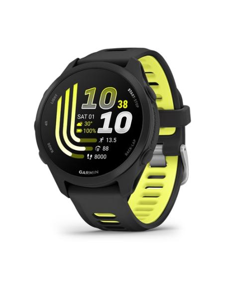 Garmin Forerunner 170 3,05 cm (1.2") AMOLED 30 mm Digital 390 x 390 Pixeles Pantalla táctil Negro GPS (satélite)
