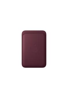 Apple Cartera de trenzado fino con MagSafe para el iPhone - Burdeos