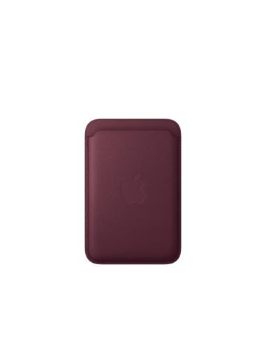 Apple Cartera de trenzado fino con MagSafe para el iPhone - Burdeos