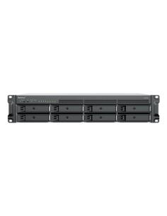 Synology RackStation RS1226+ servidor de almacenamiento NAS Bastidor (2U) AMD Ryzen V1500B 4 GB DDR4 0 TB Synology DSM Negro