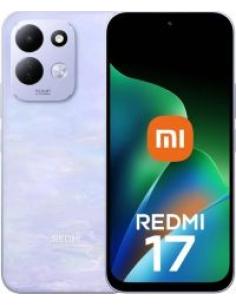 smartphone redmi 17 capacidad 128gb ram 4gb procesador mediatek helio g-91-ultra pantalla 6.9' camara frontal 8 mp camara traser