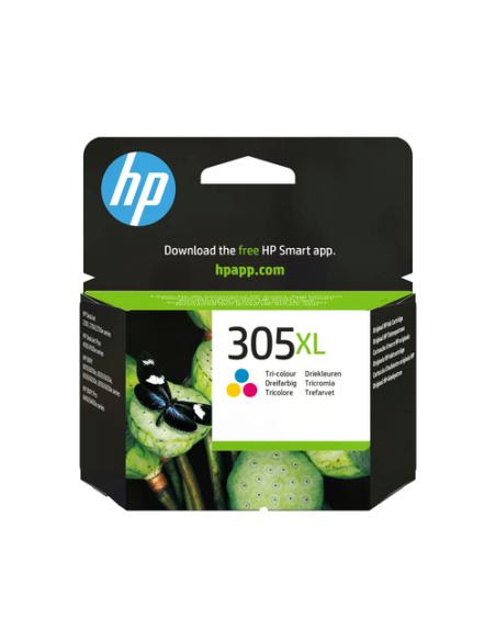 HP Cartucho de tinta Original 305XL de alta capacidad tricolor