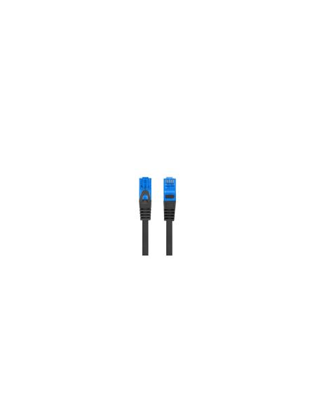 Lanberg PCF6A-10CC-0100-BK cable de red Negro 1 m Cat6a S/FTP (S-STP)