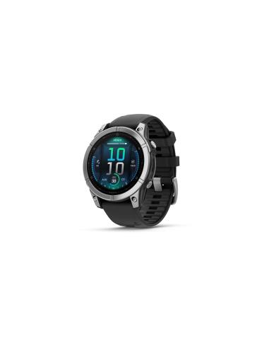 Garmin Fenix E 3,3 cm (1.3") AMOLED 47 mm Digital 416 x 416 Pixeles Pantalla táctil Acero inoxidable Wifi GPS (satélite)