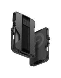 Aulumu Cartera Metálica MagSafe G03 Fibra Carbono