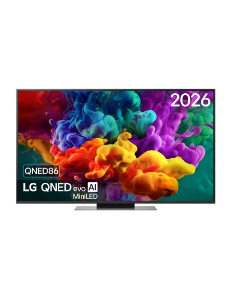 LG QNED evo AI MiniLED 55QNED86B6B 139,7 cm (55") 4K Ultra HD Smart TV Wifi Negro