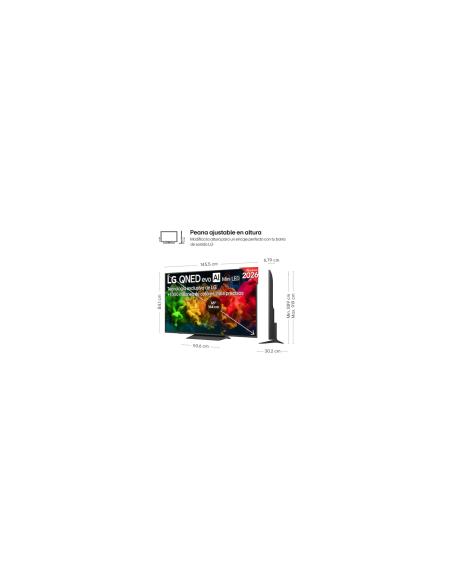 LG QNED 65QNED81B6A 165,1 cm (65") 4K Ultra HD Smart TV Wifi Negro