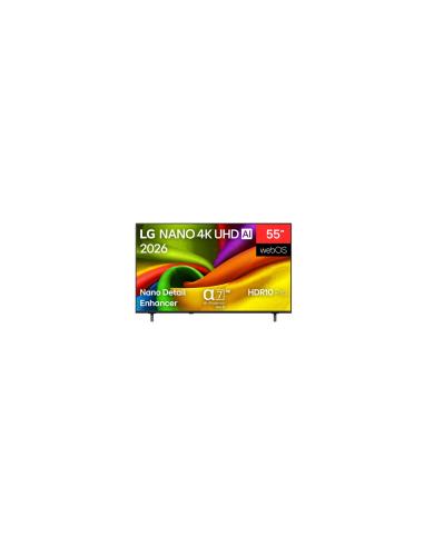 LG NANO 4K UHD AI 55NU8E0B3LA Televisor 139,7 cm (55") 4K Ultra HD Smart TV Wifi Negro