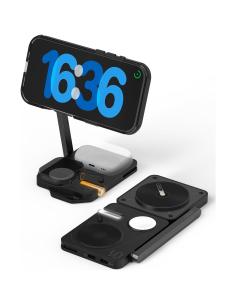 Aulumu Estación de Carga inalámbrica 4 en 1 M01 Compatible con MagSafe
