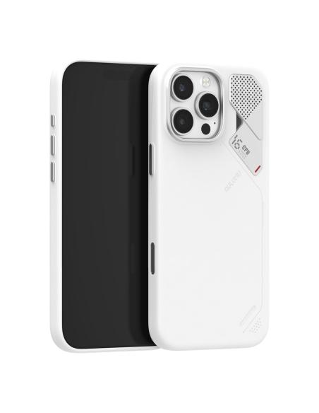 Aulumu A16 MagSafe iPhone 16 Pro Max Funda Blanca