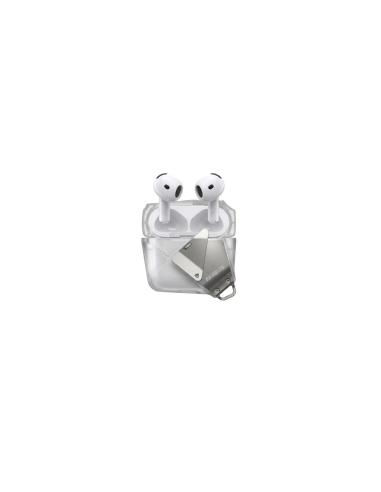 Aulumu A29 Geo para AirPods 4 Funda Blanca