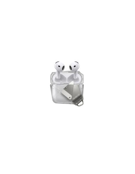 Aulumu A29 Geo para AirPods 4 Funda Blanca