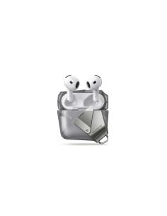 Aulumu A29 Geo para AirPods 4 Funda Gris