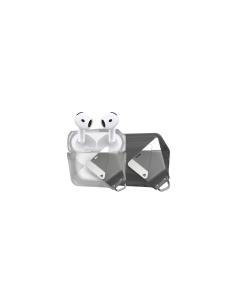 Aulumu A29 Geo para AirPods 4 Funda Gris 2