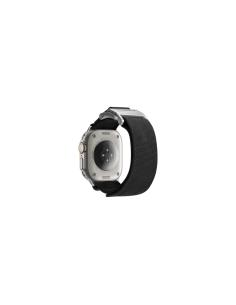 Aulumu A11 Negro Total Apple Watch 49MM Correa Apple Watch Silver 2