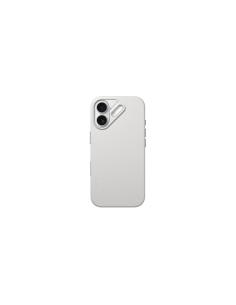 Aulumu A17 Vegan Leather iPhone 17 Funda Blanca