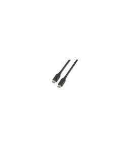 CABLE AISENS USB 3.1 GEN 2 TIPO-C MACHO A USB TIPO-C MACHO 1M NEGRO A107-0061