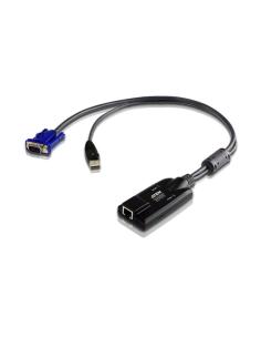 ATEN Adaptador KVM VGA USB con Virtual Media