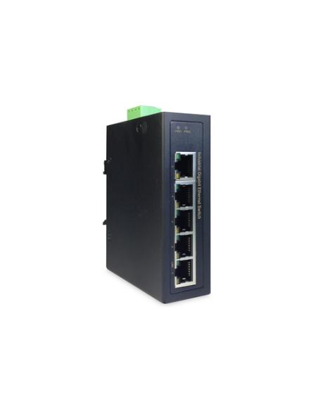 Digitus Conmutador de red Ethernet Gigabit de 5 puertos, industrial, no gestionado