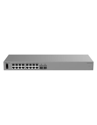 Ruijie Networks RG-ES216GC2MS switch Gestionado L2 Gigabit Ethernet (10/100/1000) Gris