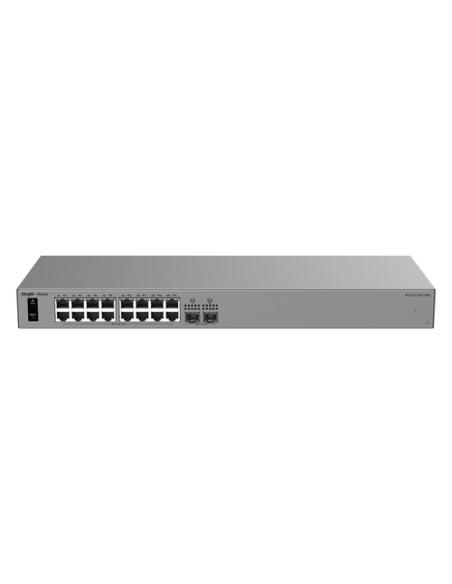 Ruijie Networks RG-ES216GC2MS switch Gestionado L2 Gigabit Ethernet (10/100/1000) Gris