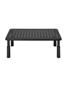 AISENS Soporte elevador multiusos para monitor/portátil, negro