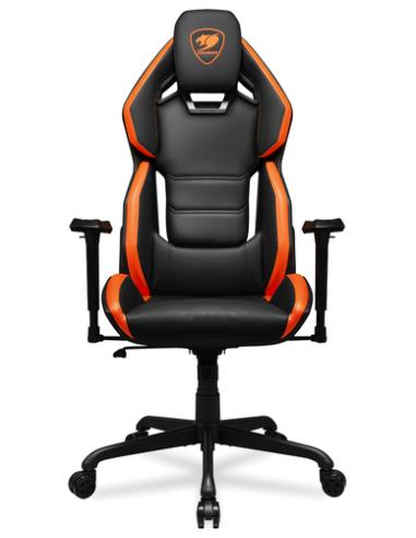 COUGAR 3MARXORB.0001 silla para videojuegos Silla para videojuegos de PC Asiento acolchado Negro, Naranja
