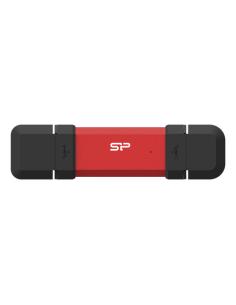 Silicon Power DS72 unidad flash USB 250 GB USB Type-A / USB Type-C 3.2 Gen 2 (3.1 Gen 2) Rojo