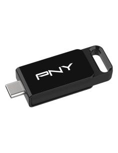 PNY Elite unidad flash USB 64 GB USB Tipo C 3.2 Gen 1 (3.1 Gen 1) Negro