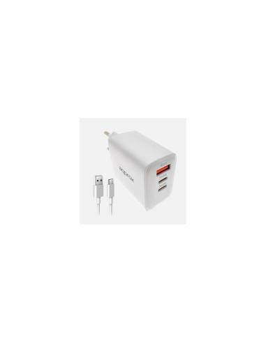 Approx Cargador rápido USB-A & USB-C 35W + Cable